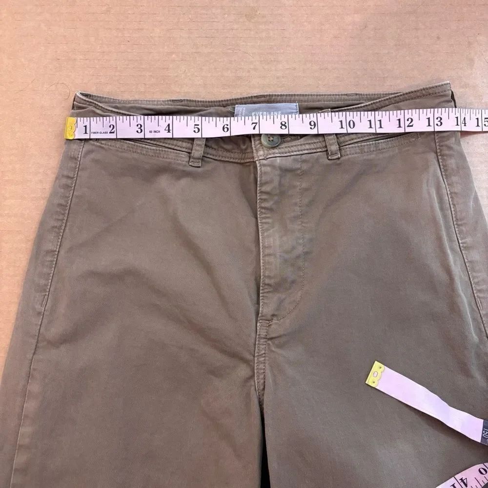 Everlane Cropped Mariner Pants Size 2 Tan/Brown - Picture 9 of 11